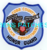 GEORGIA,A,COBB COUNTY POLICE HONOR GUARD 1